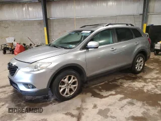 2015 Mazda CX-9 Touring z VIN JM3TB3CV2F0464178, wystawiony jako Copart lot #60427545 z przebiegiem 150 414 mil mil oraz Szkoda całkowita • Salvage title. Historia ofert i sprzedaży dostępna na DreamBid. Obrazek 1.