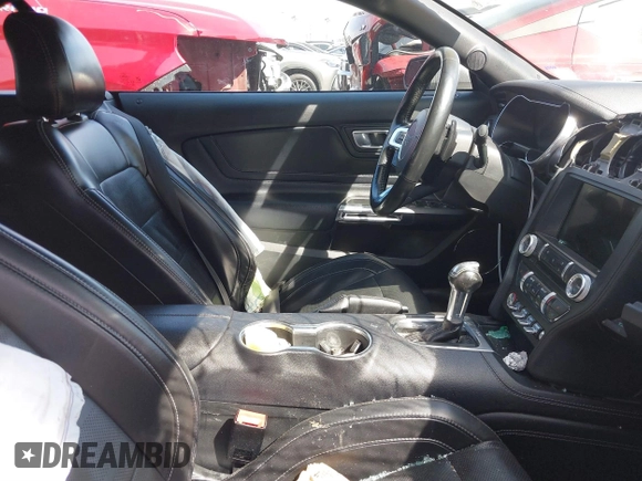 2020 Ford Mustang EcoBoost with VIN 1FATP8UH4L5130500, listed as a IAAI auction lot 41841789 with 1 mi miles. Bid and sale history available at carsss.com. Image 5.