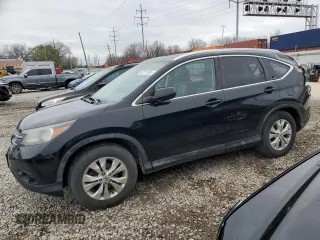 2012 Honda CR-V EX-L with VIN 5J6RM4H73CL018896, listed as a Copart auction lot 52771935 with 239,863 mi miles and Salvage Title. Bid and sale history available at carsss.com. Image 1.