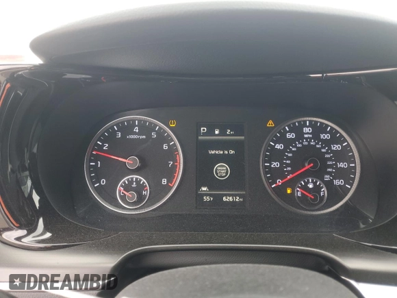 2022 Kia K5 GT with VIN 5XXG44J81NG125092, listed as a Copart auction lot 44750305 with 62,612 mi miles and Salvage Title. Bid and sale history available at carsss.com. Image 9.