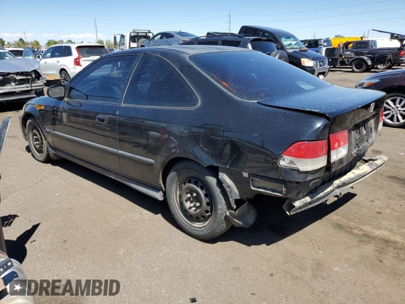 1998 Honda Civic DX with VIN 1HGEJ6120WL012227, listed as a Copart auction lot 68300514 with 278,117 mi miles and Salvage Title. Bid and sale history available at carsss.com. Image 2.
