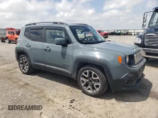 2018 Jeep Renegade Latitude z VIN ZACCJABB4JPH74018, wystawiony jako Copart lot #57298315 z przebiegiem 153 110 mil mil oraz Szkoda całkowita • Salvage title. Historia ofert i sprzedaży dostępna na DreamBid. Obrazek 4.