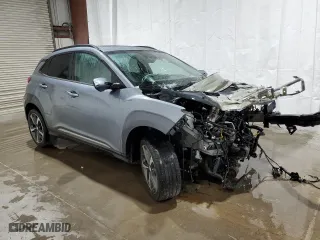 2018 Hyundai Kona Ultimate with VIN KM8K53A53JU133850, listed as a Copart auction lot 68524154 with 333,333 mi miles and Clean Title. Bid and sale history available at carsss.com. Image 4.