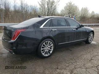 2017 Cadillac CT6 Luxury AWD with VIN 1G6KD5RS5HU164768, listed as a Copart auction lot 53703425 with 51,003 mi miles and Clean title. Bid and sale history available at DreamBid. Image 3.
