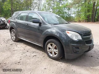 2013 Chevrolet Equinox LS with VIN 2GNALBEK8D6378251, listed as a IAAI auction lot 42085333 with 166,834 mi miles. Bid and sale history available at carsss.com. Image 1.
