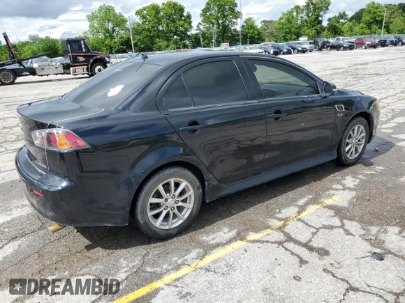 2015 Mitsubishi Lancer ES with VIN JA32U2FU8FU021097, listed as a Copart auction lot 54847304 with 120,805 mi miles and Salvage Title. Bid and sale history available at carsss.com. Image 3.