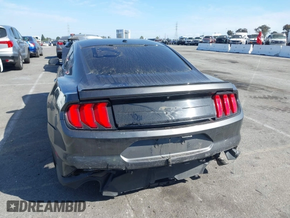 2019 Ford Mustang EcoBoost with VIN 1FA6P8TH8K5106195, listed as a IAAI auction lot 41688821 with 64,306 mi miles and . Bid and sale history available at carsss.com. Image 16.