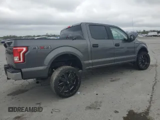 2016 Ford F-150 XLT with VIN 1FTEW1EF4GKE98094, listed as a Copart auction lot 52121985 with 125,000 mi miles and Salvage Title. Bid and sale history available at DreamBid. Image 3.
