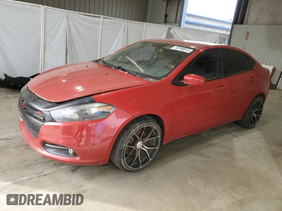 2013 Dodge Dart Rallye with VIN 1C3CDFBH3DD640620, listed as a Copart auction lot 49788815 with 93,087 mi miles and Clean Title. Bid and sale history available at carsss.com. Image 1.