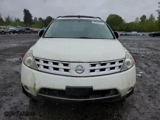 2004 Nissan Murano SL with VIN JN8AZ08W74W325996, listed as a Copart auction lot 52564274 with 0 mi miles and Salvage Title. Bid and sale history available at carsss.com. Image 5.