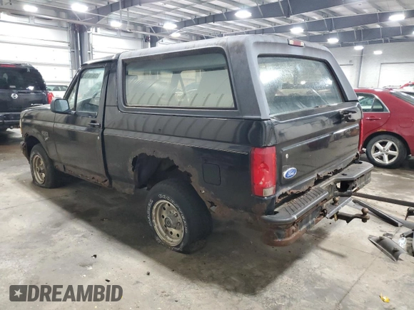 1996 Ford Bronco XL с VIN 1FMEU15N5TLB27829, выставлен на аукционе Copart как лот 58618705 с пробегом Не указан миль и Чистый • Clean title. История ставок и продаж доступна на DreamBid. Изображение 2.