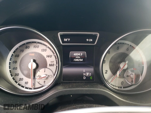 2015 Mercedes-Benz CLA 250 with VIN WDDSJ4GB4FN179035, listed as a Copart auction lot 76642473 with 108,254 mi miles and . Bid and sale history available at DreamBid. Image 9.