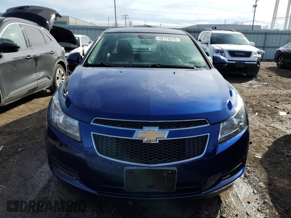 2013 Chevrolet Cruze 1LT with VIN 1G1PC5SBXD7183530, listed as a Copart auction lot 48173515 with 143,795 mi miles and Salvage Title. Bid and sale history available at carsss.com. Image 5.
