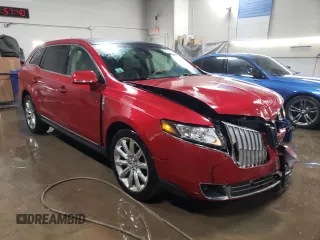 2012 Lincoln MKT EcoBoost with VIN 2LMHJ5AT9CBL54172, listed as a Copart auction lot 85450294 with 55,548 mi miles and Salvage Title. Bid and sale history available at DreamBid. Image 4.