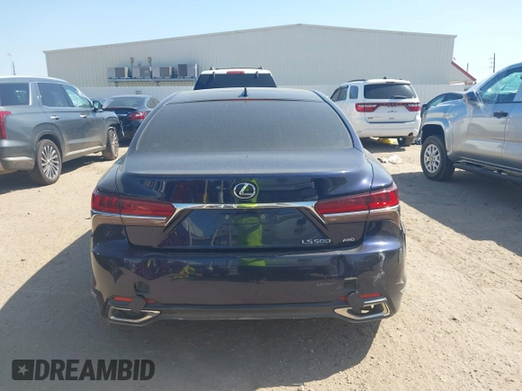 2018 Lexus LS with VIN JTHC5LFF5J5001627, listed as a IAAI auction lot 42021175 with 1 mi miles. Bid and sale history available at carsss.com. Image 17.