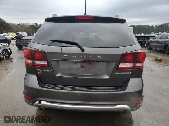 2018 Dodge Journey Crossroad with VIN 3C4PDDGG0JT386906, listed as a Copart auction lot 86809804 with 170,317 mi miles and Salvage Title. Bid and sale history available at DreamBid. Image 6.