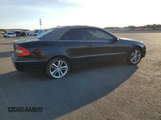 2009 Mercedes-Benz CLK-Class 3.5L with VIN WDBTK56F19T101462, listed as a Copart auction lot 78019244 with 170,288 mi miles and Salvage Title. Bid and sale history available at carsss.com. Image 3.