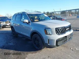 2024 Kia Telluride EX with VIN 5XYP3DGC7RG467467, listed as a IAAI auction lot 41057202 with 8,255 mi miles and . Bid and sale history available at carsss.com. Image 1.