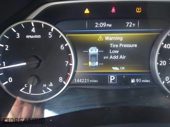 2018 Nissan Murano Platinum with VIN 5N1AZ2MG1JN149188, listed as a IAAI auction lot 41757053 with 144,221 mi miles. Bid and sale history available at carsss.com. Image 15.