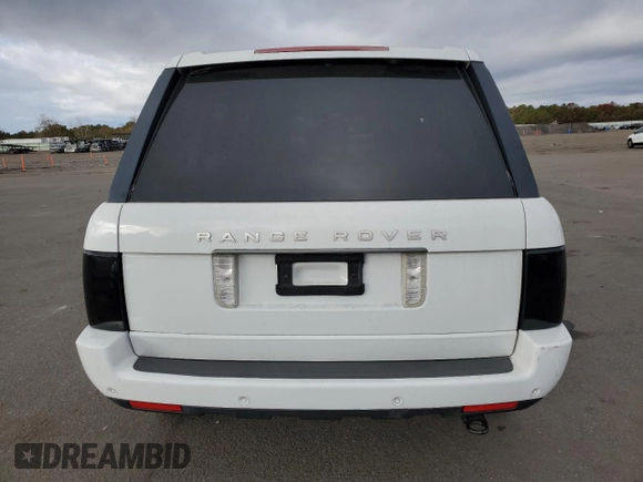 2011 Land Rover Range Rover HSE with VIN SALME1D42BA356848, listed as a Copart auction lot 59498275 with 110,260 mi miles and Non repairable. Bid and sale history available at DreamBid. Image 6.