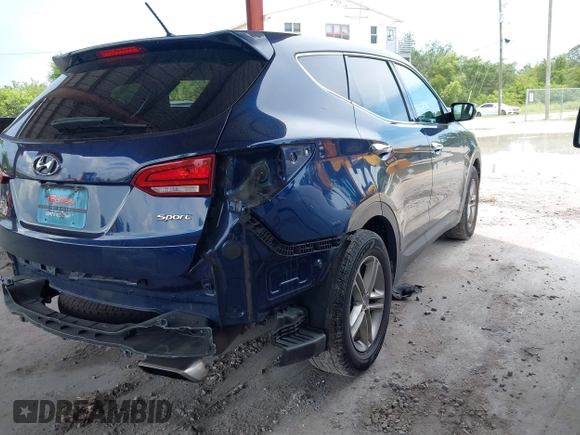 2018 Hyundai Santa Fe 2.4L with VIN 5XYZT3LB2JG531743, listed as a IAAI auction lot 42547990 with 131,958 mi miles and . Bid and sale history available at DreamBid. Image 4.