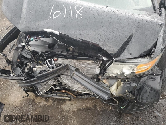 2014 Honda Odyssey Touring with VIN 5FNRL5H95EB056118, listed as a Copart auction lot 57729865 with Not provided miles and Salvage title. Bid and sale history available at DreamBid. Image 12.