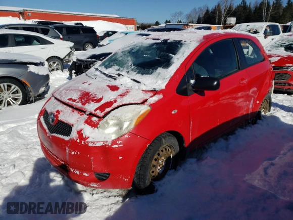 2008 Toyota Yaris with VIN JTDJT923885203983, listed as a Copart auction lot 46039865 with 235,343 mi miles and Non Repairable. Bid and sale history available at DreamBid. Image 1.