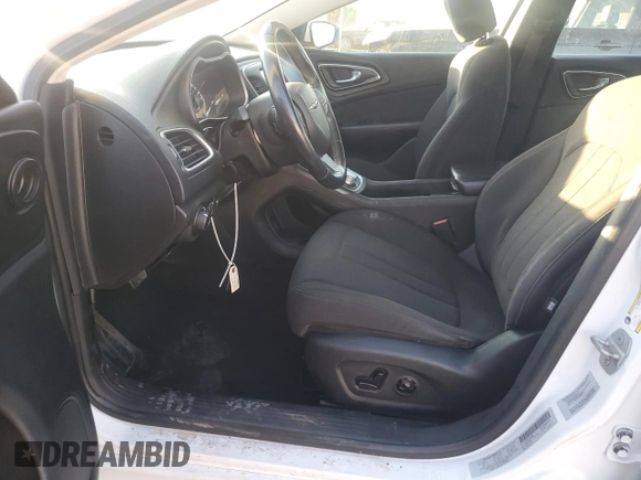 2015 Chrysler 200 Limited with VIN 1C3CCCAB7FN605686, listed as a Copart auction lot 47389925 with 172,901 mi miles and Salvage Title. Bid and sale history available at carsss.com. Image 7.