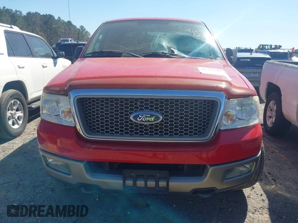 2005 Ford F-150 XLT with VIN 1FTPW14545KB57096, listed as a IAAI auction lot 41756804 with 162,733 mi miles. Bid and sale history available at carsss.com. Image 12.
