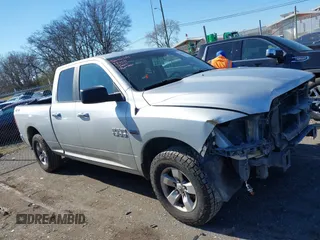 2018 Ram 1500 Big Horn with VIN 1C6RR7GT6JS106424, listed as a IAAI auction lot 41459931 with 145,284 mi miles and . Bid and sale history available at DreamBid. Image 13.