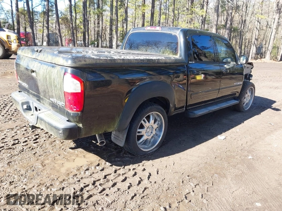 2006 Toyota Tundra Limited with VIN 5TBDT48166S520988, listed as a IAAI auction lot 41507567 with 131,417 mi miles and . Bid and sale history available at DreamBid. Image 4.