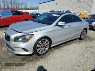 2018 Mercedes-Benz CLA 250 with VIN WDDSJ4GB1JN584178, listed as a Copart auction lot 43934824 with 64,130 mi miles and . Bid and sale history available at DreamBid. Image 1.