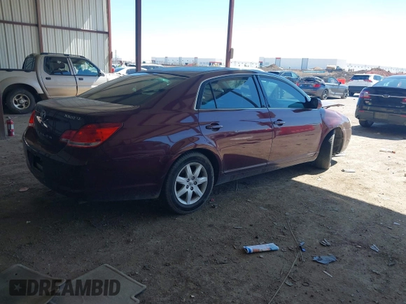 2007 Toyota Avalon XL with VIN 4T1BK36B87U170165, listed as a IAAI auction lot 41742537 with 183,351 mi miles and . Bid and sale history available at DreamBid. Image 4.