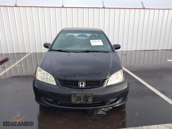 2004 Honda Civic EX with VIN 1HGEM21064L024104, listed as a IAAI auction lot 41657928 with 137,731 mi miles. Bid and sale history available at carsss.com. Image 12.