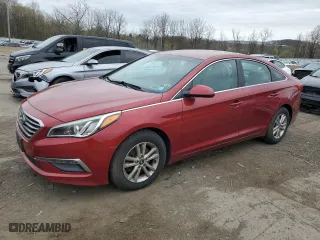 2015 Hyundai Sonata 2.4L SE with VIN 5NPE24AF1FH210001, listed as a Copart auction lot 53202375 with 146,568 mi miles and Clean Title. Bid and sale history available at carsss.com. Image 1.