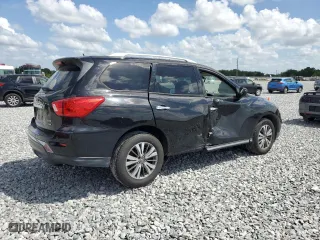 2018 Nissan Pathfinder SL with VIN 5N1DR2MM5JC628745, listed as a Copart auction lot 51319415 with 119,426 mi miles and Salvage Title. Bid and sale history available at carsss.com. Image 3.