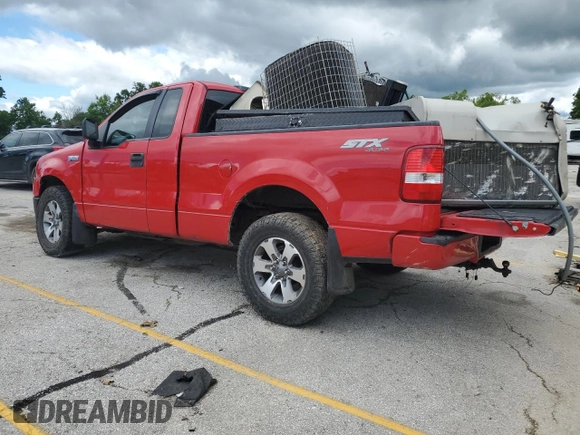 2006 Ford F-150 XL with VIN 1FTRF14W86KB75426, listed as a Copart auction lot 60689194 with 190,643 mi miles and Salvage Title. Bid and sale history available at carsss.com. Image 2.