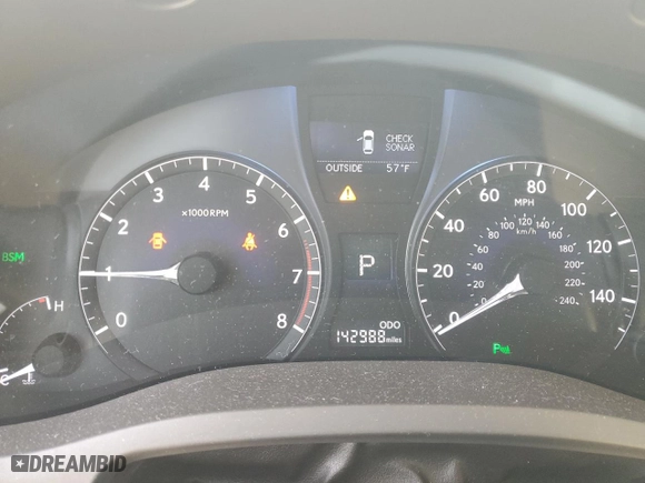 2015 Lexus RX 350 F Sport with VIN 2T2BK1BA4FC296147, listed as a Copart auction lot 48160675 with 142,988 mi miles and Non Repairable. Bid and sale history available at carsss.com. Image 9.