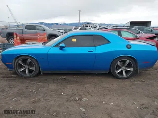 2015 Dodge Challenger R/T with VIN 2C3CDZAT3FH816496, listed as a IAAI auction lot 41194361 with 1 mi miles. Bid and sale history available at carsss.com. Image 14.