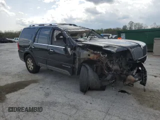 2004 Lincoln Navigator Luxury with VIN 5LMFU28R54LJ09239, listed as a Copart auction lot 55141205 with Not provided miles and Salvage title. Bid and sale history available at DreamBid. Image 4.