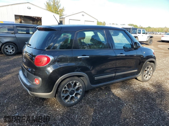 2014 FIAT 500L Trekking with VIN ZFBCFADH5EZ024494, listed as a Copart auction lot 73215814 with 239,721 mi miles and Clean Title. Bid and sale history available at carsss.com. Image 3.