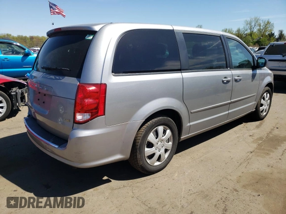 2014 Dodge Grand Caravan American Value with VIN 2C4RDGBG5ER248322, listed as a Copart auction lot 55160615 with Not Provided miles and Clean Title. Bid and sale history available at DreamBid. Image 3.
