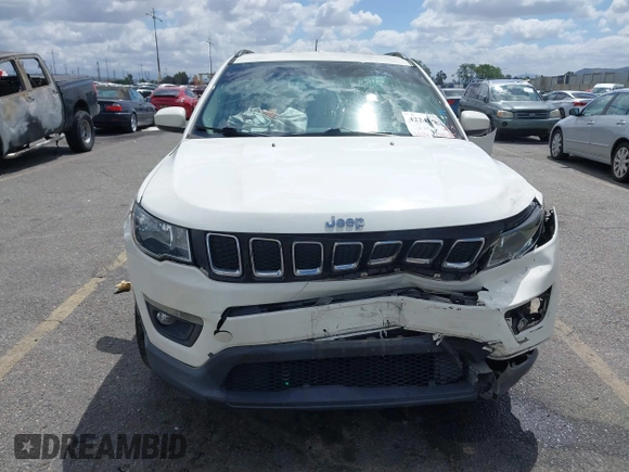 2020 Jeep Compass Latitude с VIN 3C4NJCBB4LT141695, выставлен на аукционе IAAI как лот 42248618 с пробегом 31 123 миль миль и . История ставок и продаж доступна на DreamBid. Изображение 12.