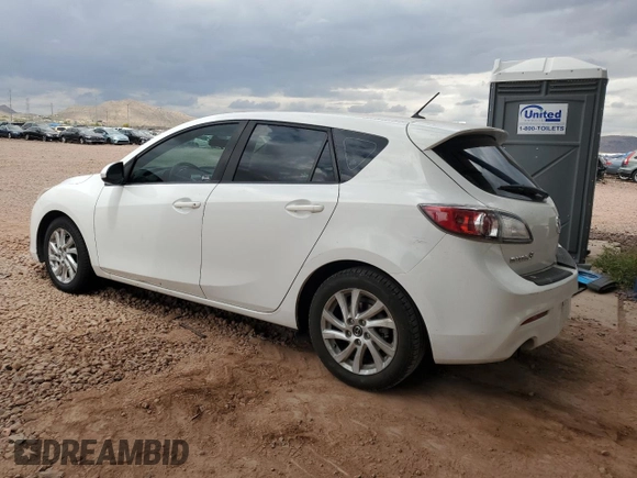 2012 Mazda 3 i Grand Touring with VIN JM1BL1M88C1693159, listed as a Copart auction lot 56068295 with 90,669 mi miles and Salvage title. Bid and sale history available at DreamBid. Image 2.