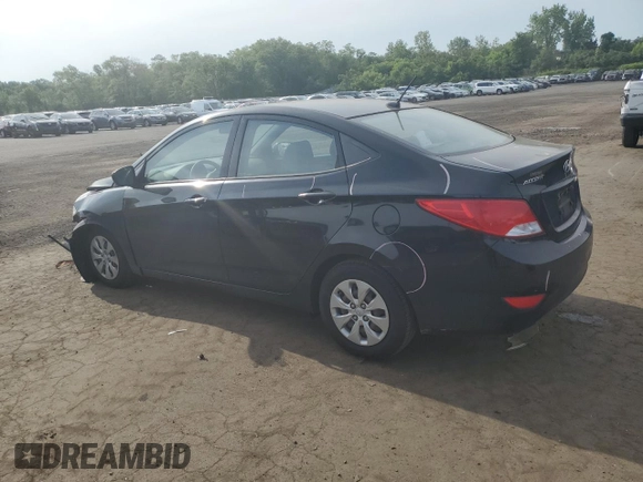 2017 Hyundai Accent SE z VIN KMHCT4AE0HU364358, wystawiony jako Copart lot #58489585 z przebiegiem 125 123 mil mil oraz Szkoda całkowita • Salvage title. Historia ofert i sprzedaży dostępna na DreamBid. Obrazek 2.