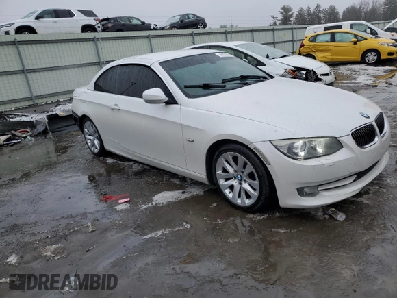 2011 BMW 3 Series 328i with VIN WBADW3C57BE540005, listed as a Copart auction lot 44232065 with 65,206 mi miles and Salvage Title. Bid and sale history available at carsss.com. Image 4.