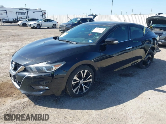 2018 Nissan Maxima SV with VIN 1N4AA6AP4JC390509, listed as a IAAI auction lot 42016247 with 67,345 mi miles and . Bid and sale history available at DreamBid. Image 2.