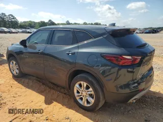 2020 Chevrolet Blazer LT with VIN 3GNKBCR46LS646593, listed as a Copart auction lot 53586385 with Not provided miles and Salvage title. Bid and sale history available at DreamBid. Image 2.