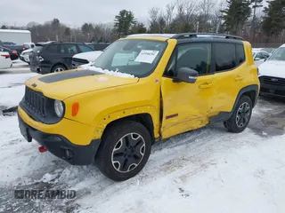 2015 Jeep Renegade Trailhawk with VIN ZACCJBCT9FPB95949, listed as a IAAI auction lot 41558291 with 60,682 mi miles and . Bid and sale history available at DreamBid. Image 17.