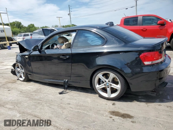 2009 BMW 1 Series 135i with VIN WBAUC735X9VK80113, listed as a Copart auction lot 62851215 with Not provided miles and Salvage title. Bid and sale history available at DreamBid. Image 2.